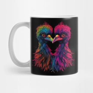 Emu Valentine Day Mug
